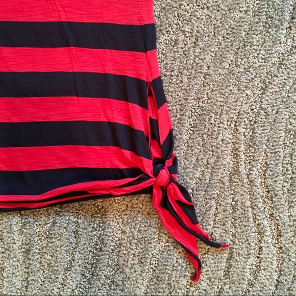 Splendid Striped Side-Tie T-Shirt - Picture 3 of 4